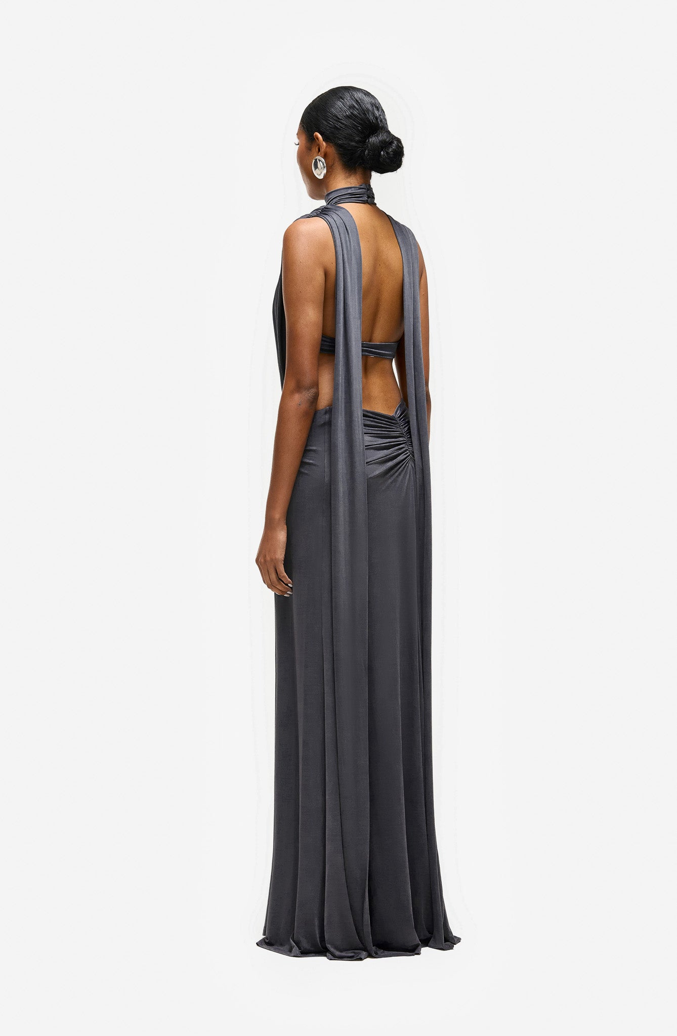 Laata Cowl Front Cami - Smokey
