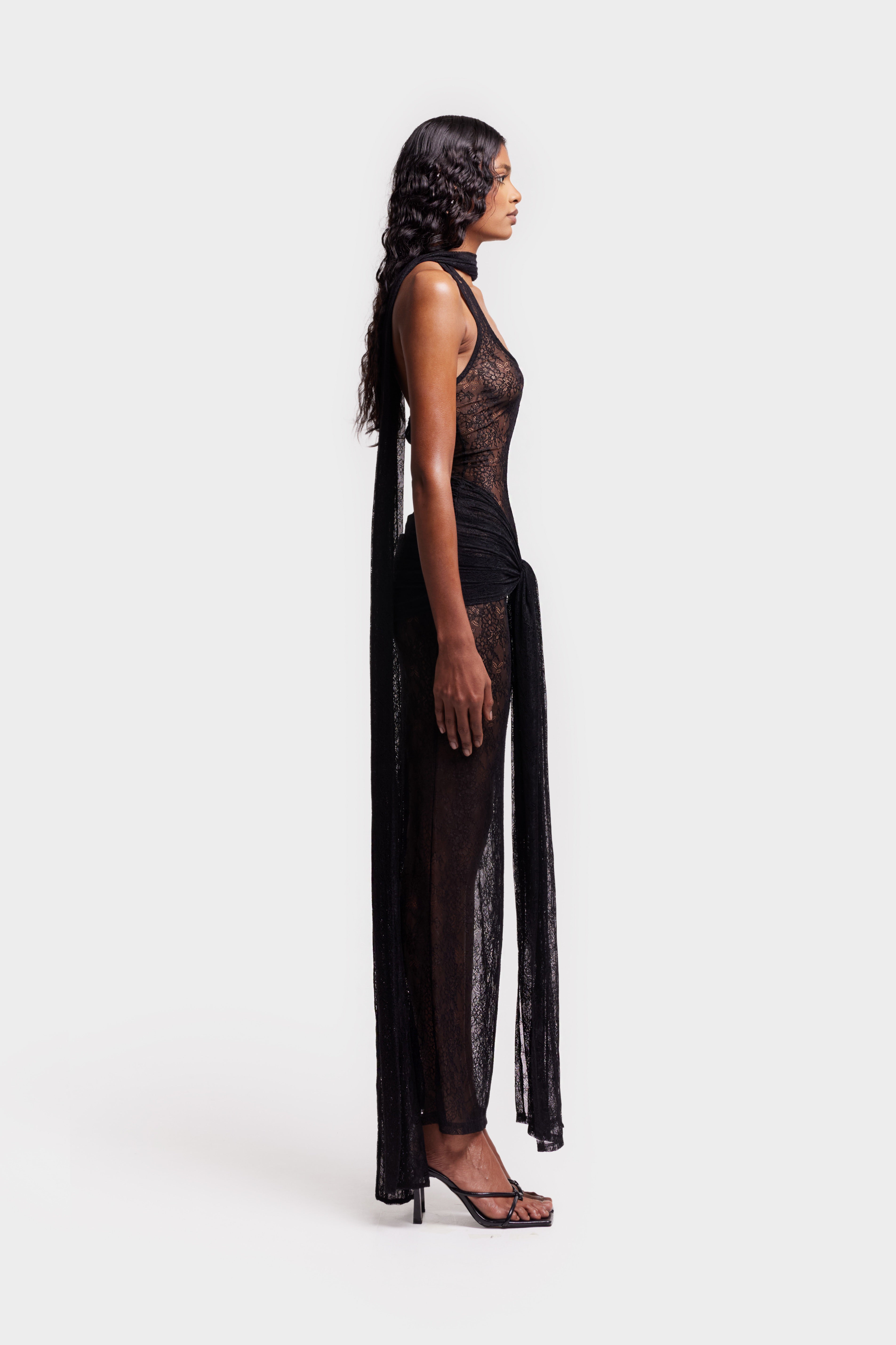 Naomi Lace Dress - Black – BBXBRAND