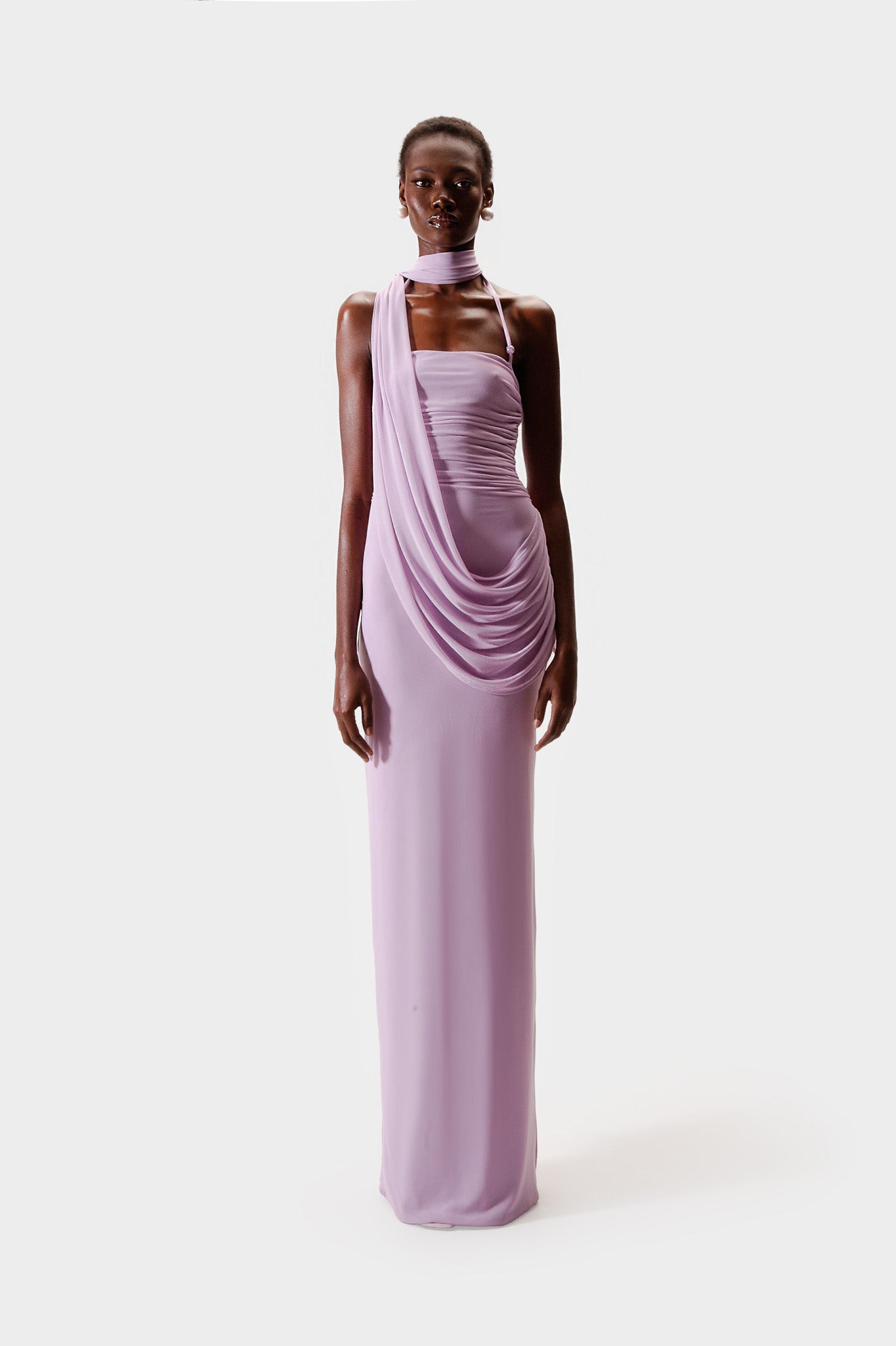 Draped Bandeau Dress - Lilic