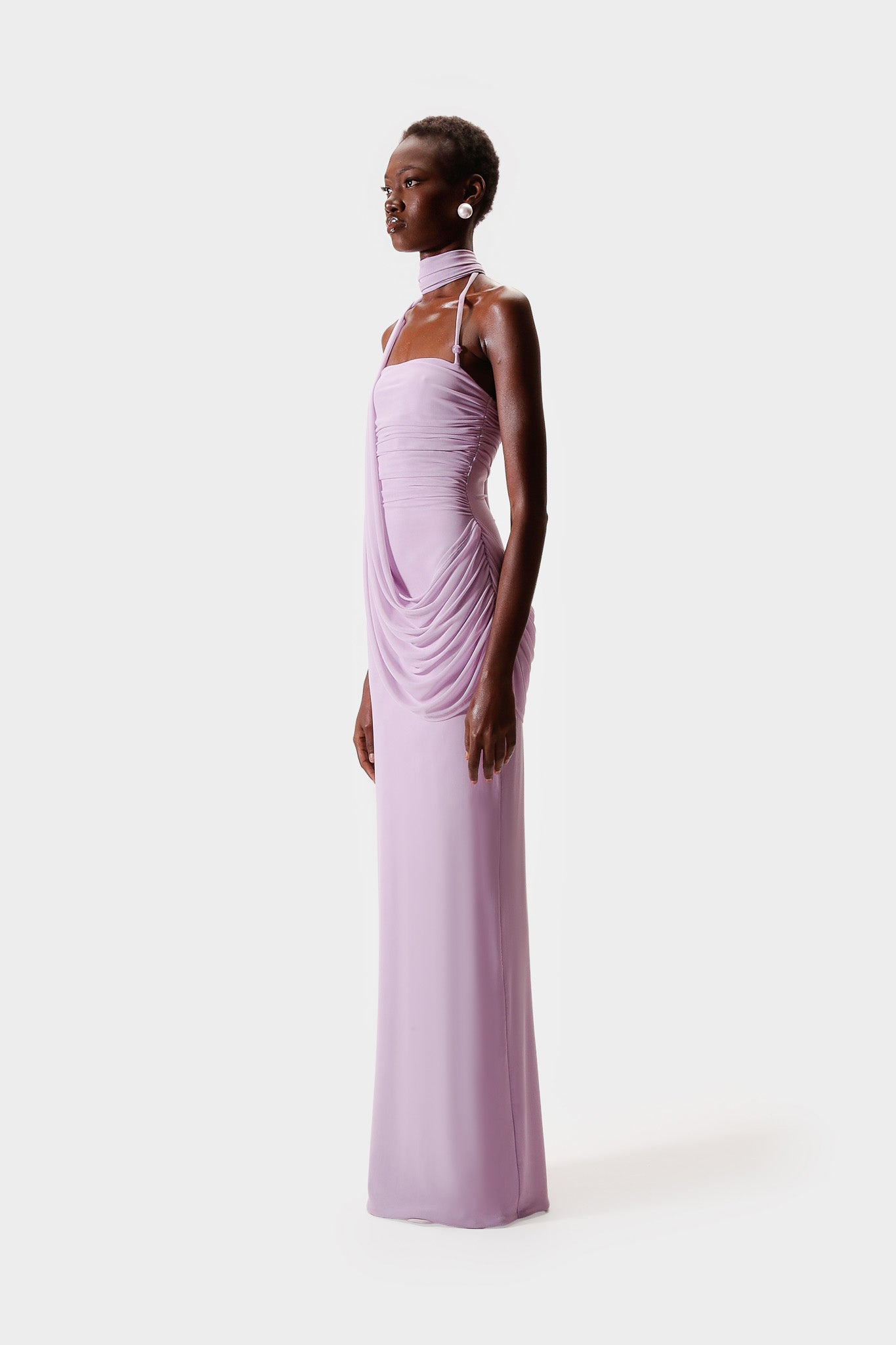 Draped Bandeau Dress - Lilic