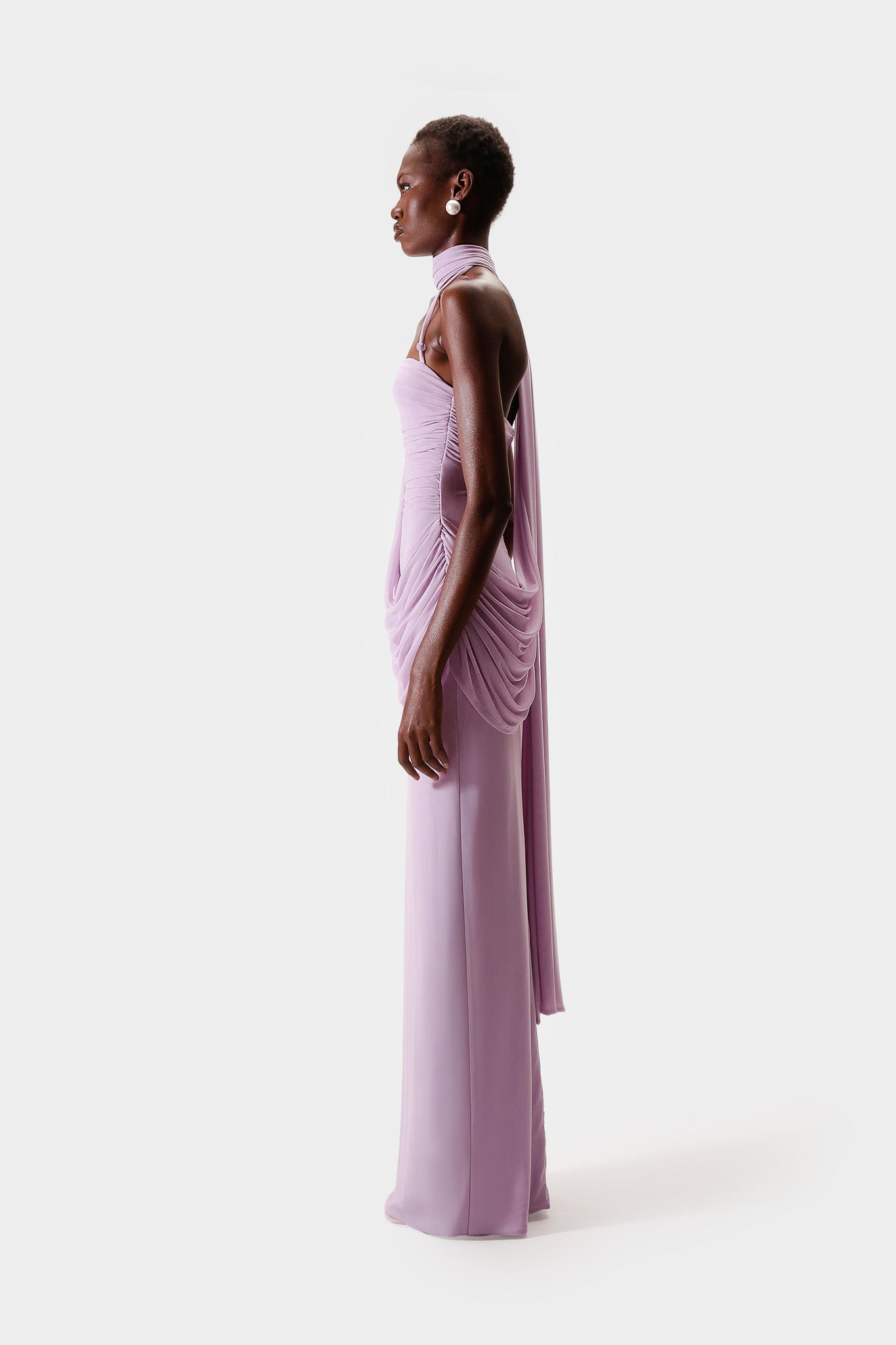 Draped Bandeau Dress - Lilic