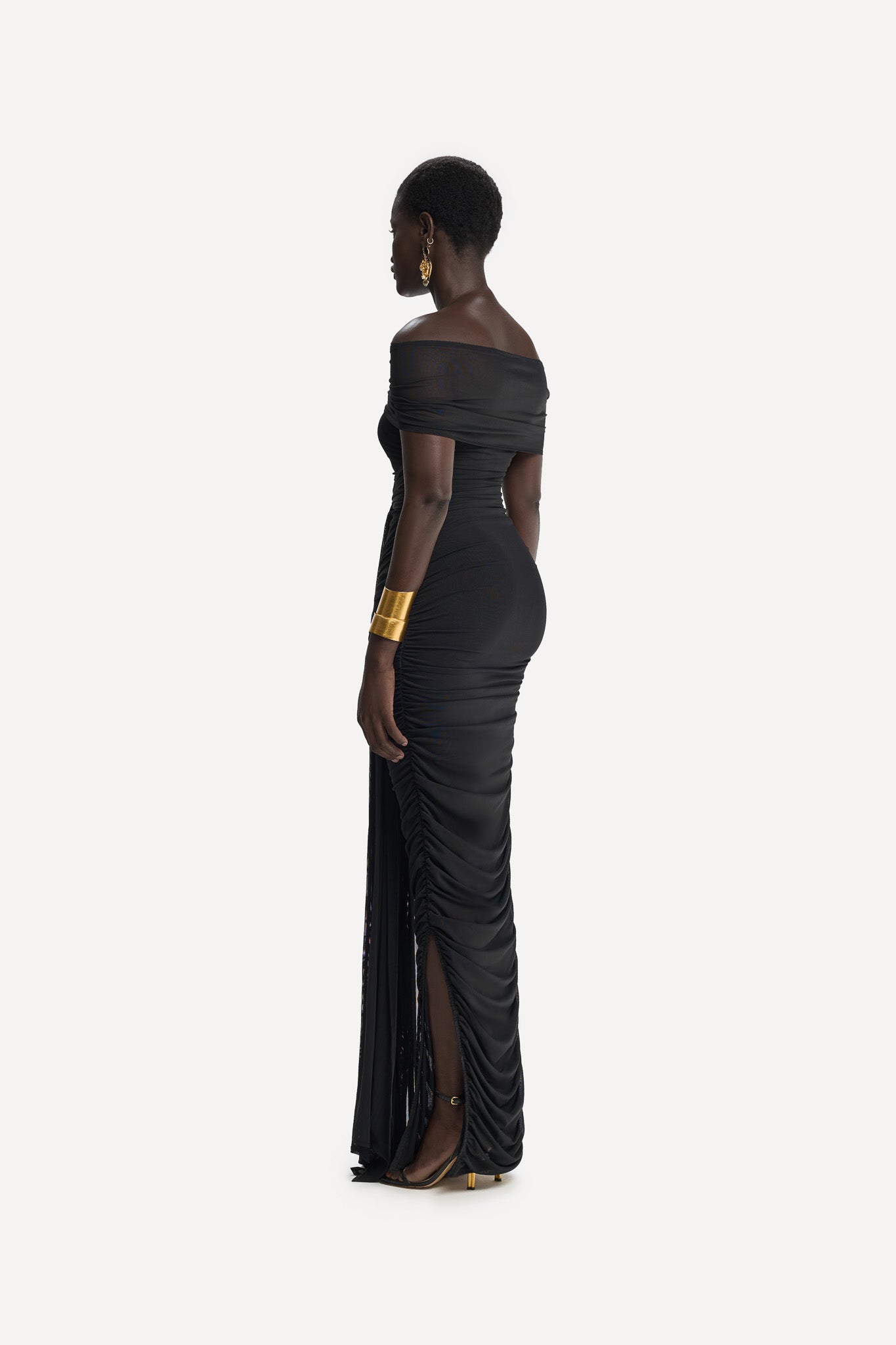 SAMPLE SALE Malika Mesh Maxi - Panther