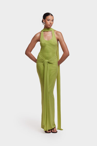 green dress naomi Womens NOBODY'S Child Nobodys Child Green Naomi Midi Dress US 4