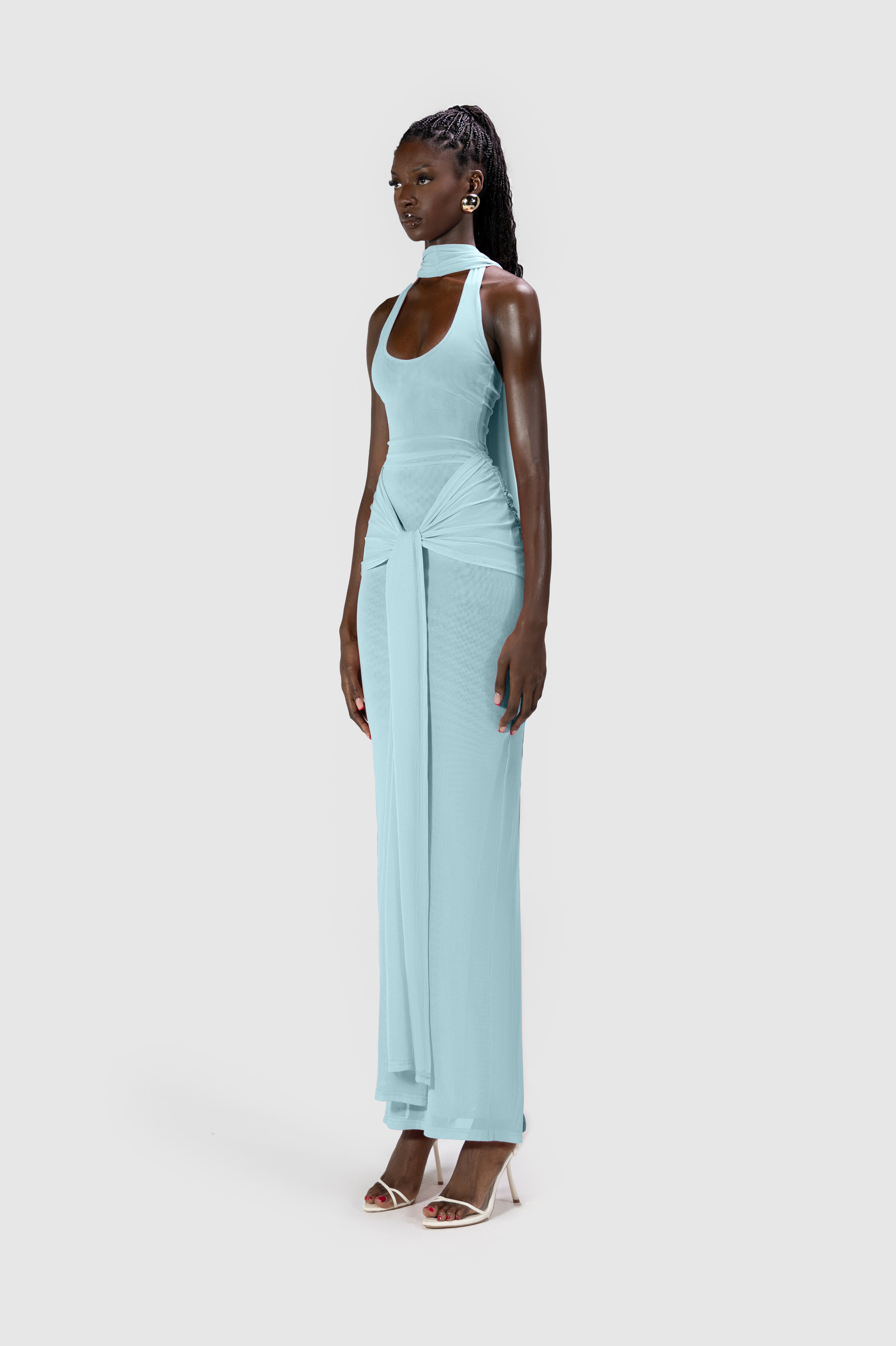 Naomi Dress - Baby Blue