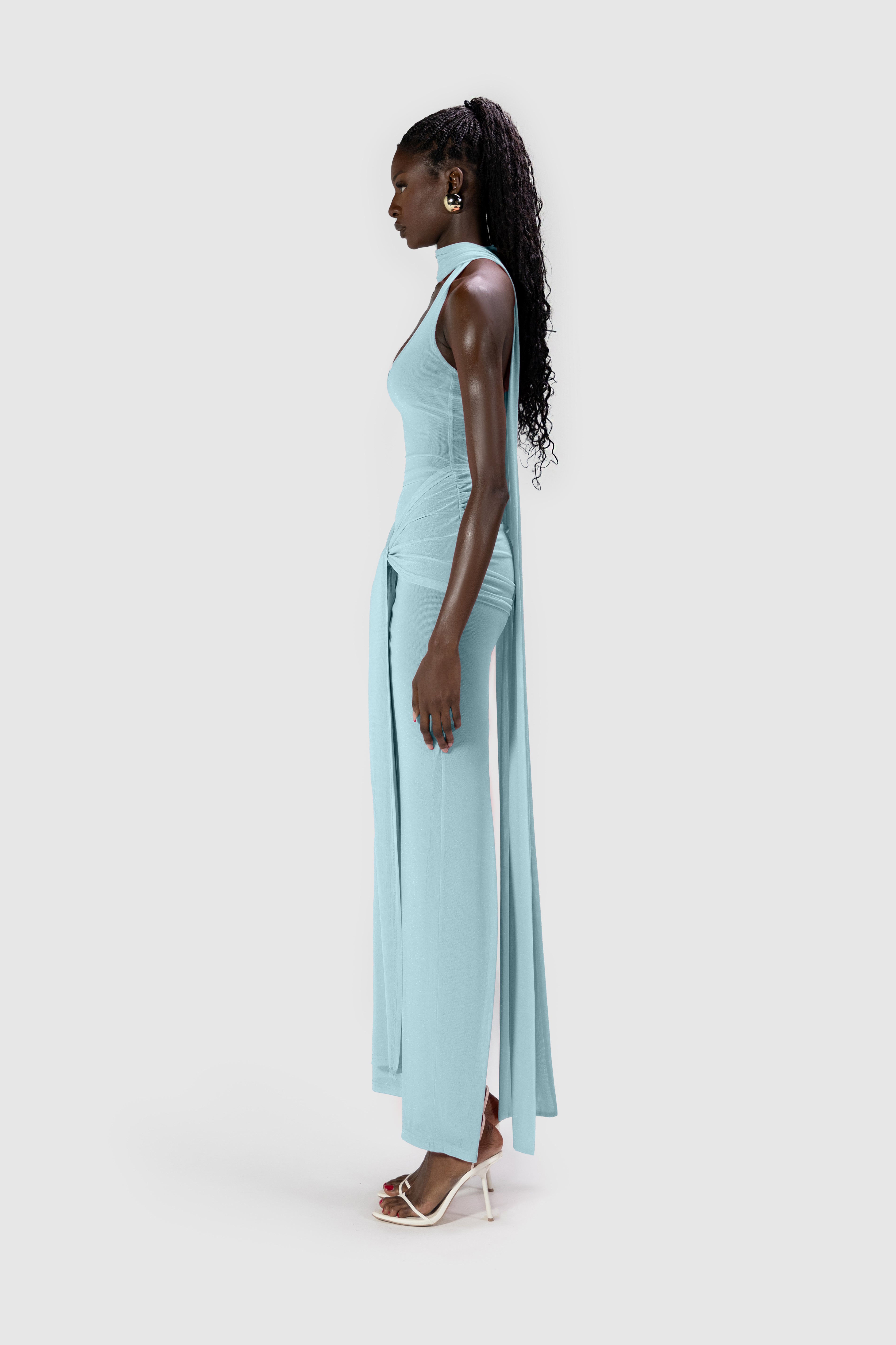 Naomi Dress - Baby Blue