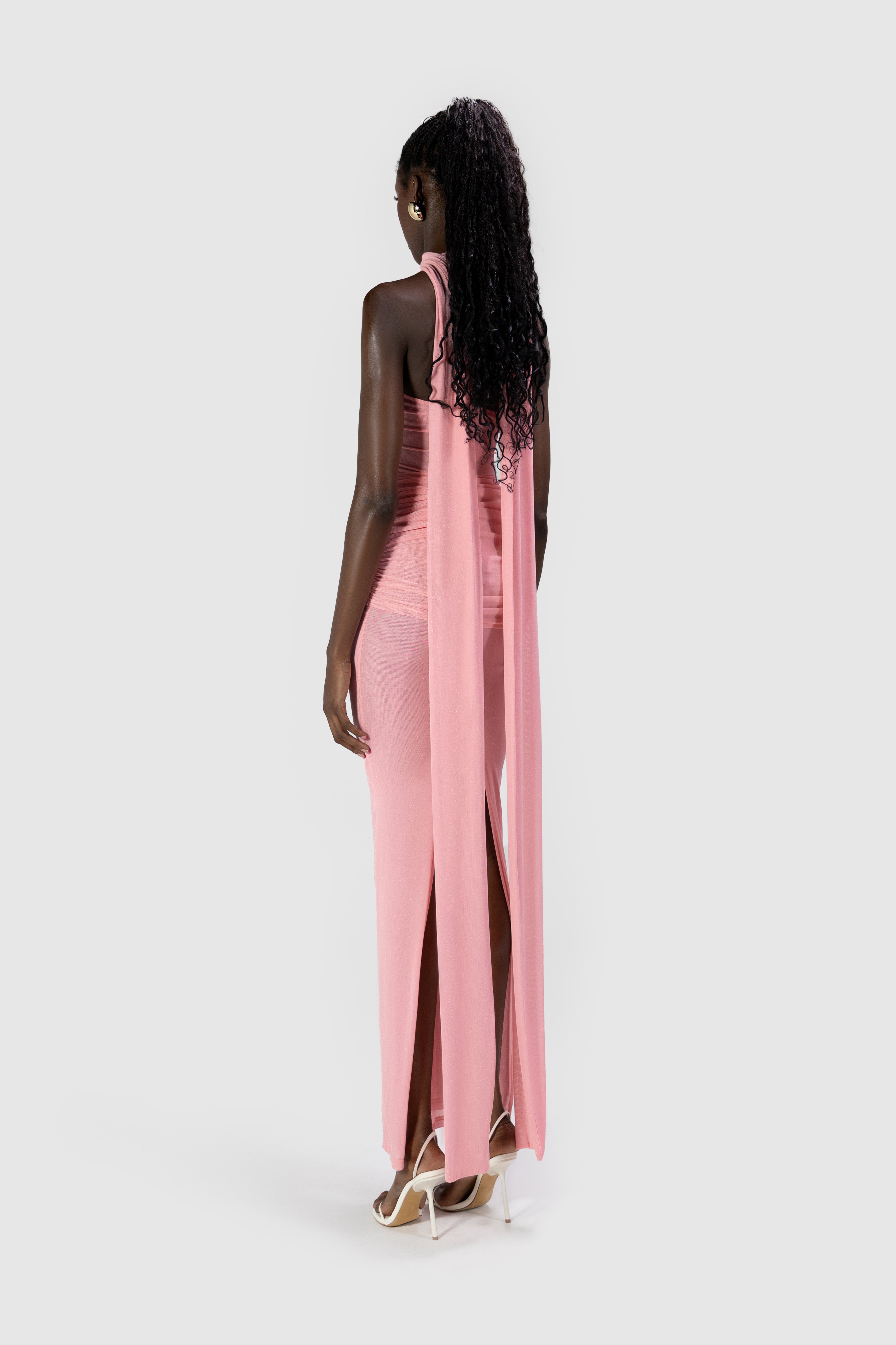 Naomi Dress - Baby Pink