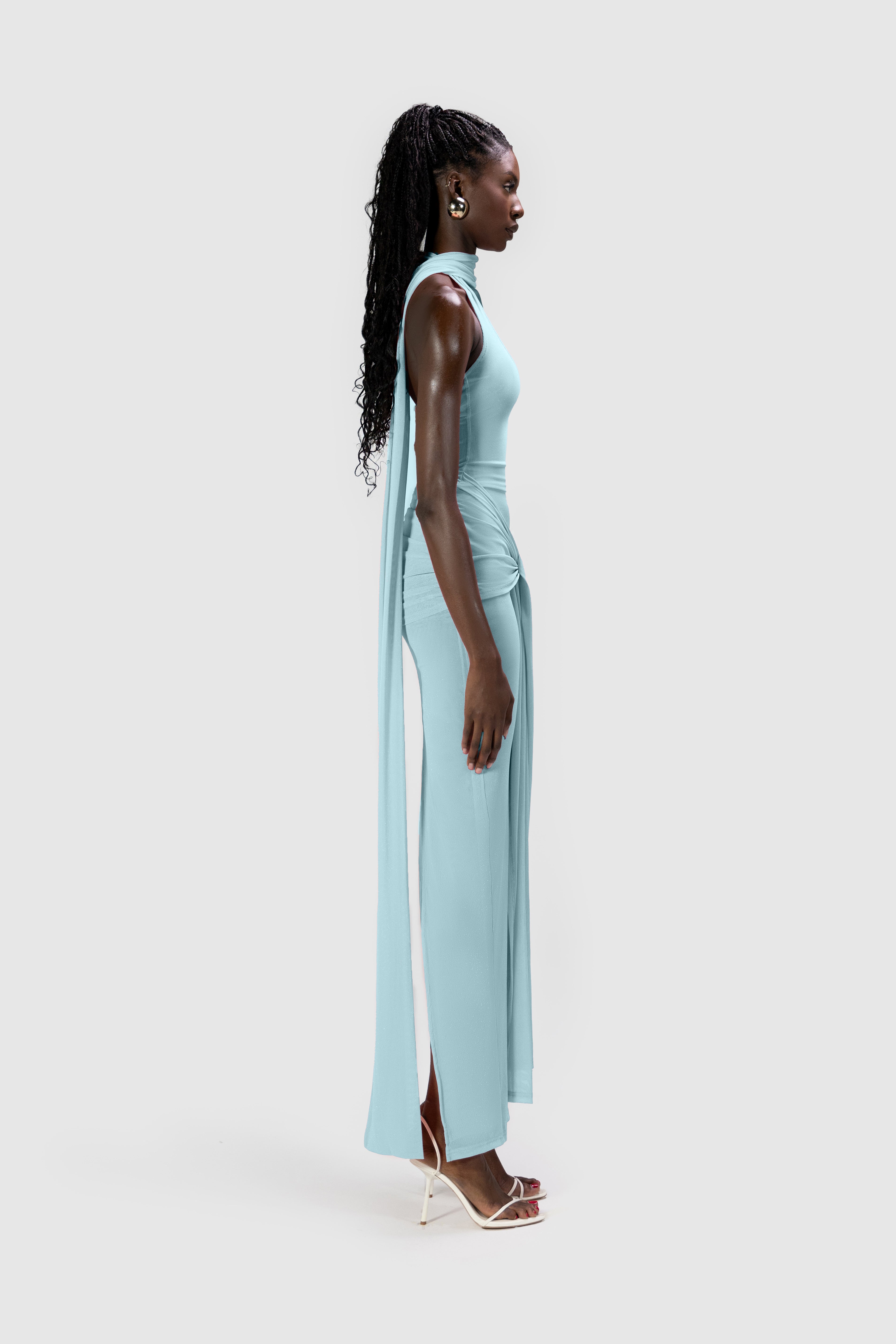 Naomi Dress - Baby Blue – BBXBRAND