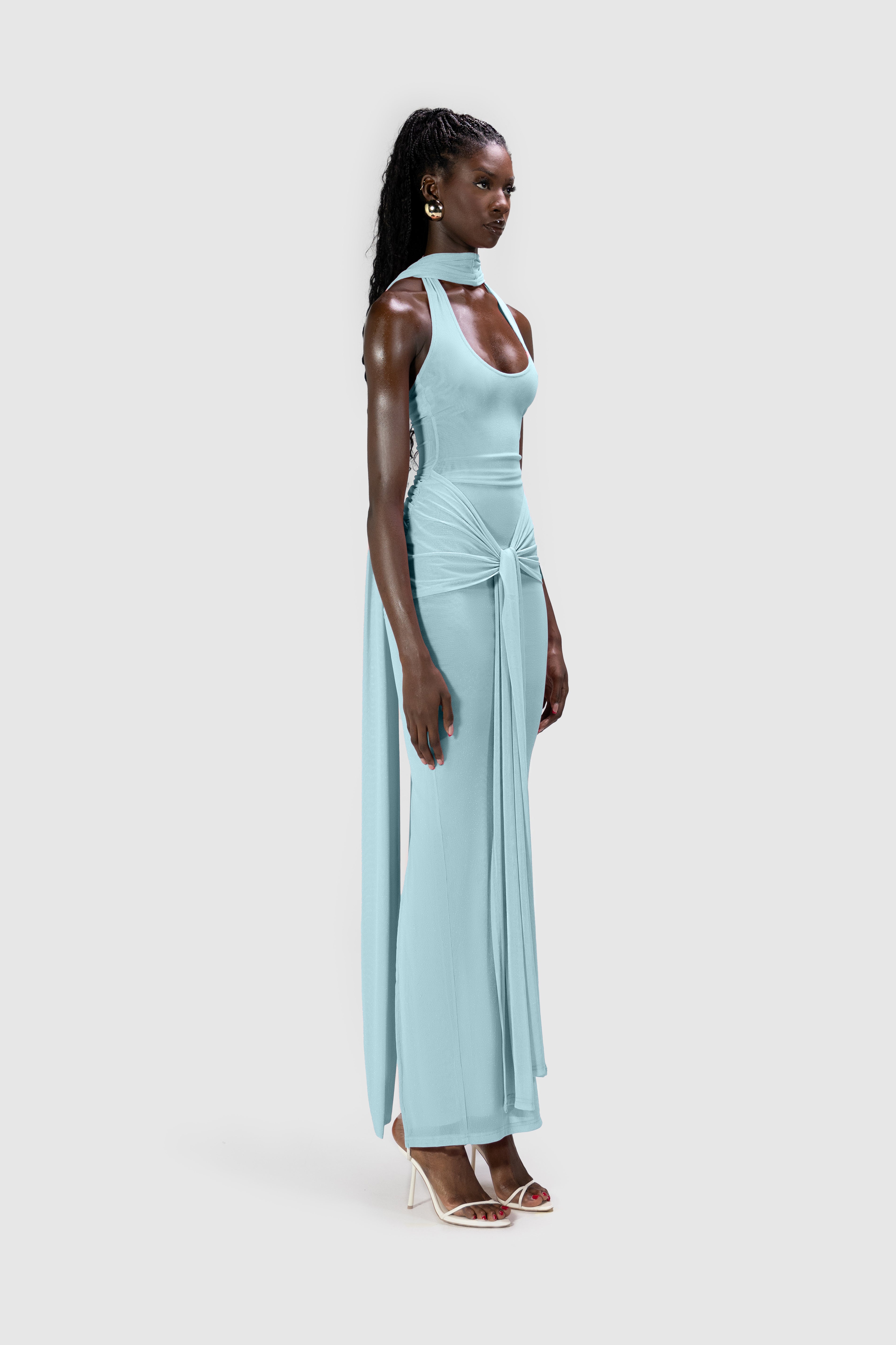 Naomi Dress - Baby Blue – BBXBRAND