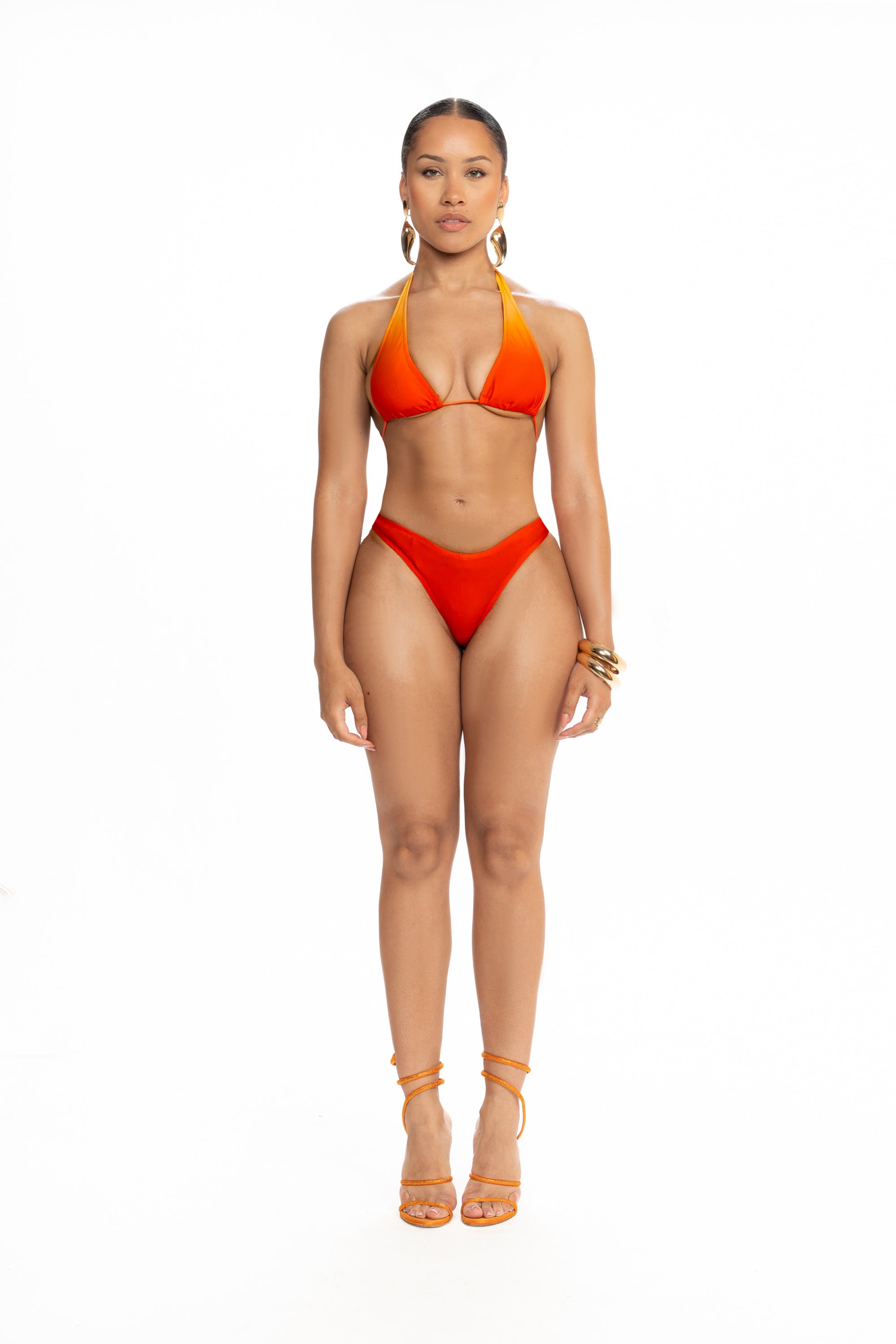SAMPLE SALE Bikini Top - Ombre Sunset