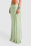 Santo Maxi Skirt - Soft Matcha
