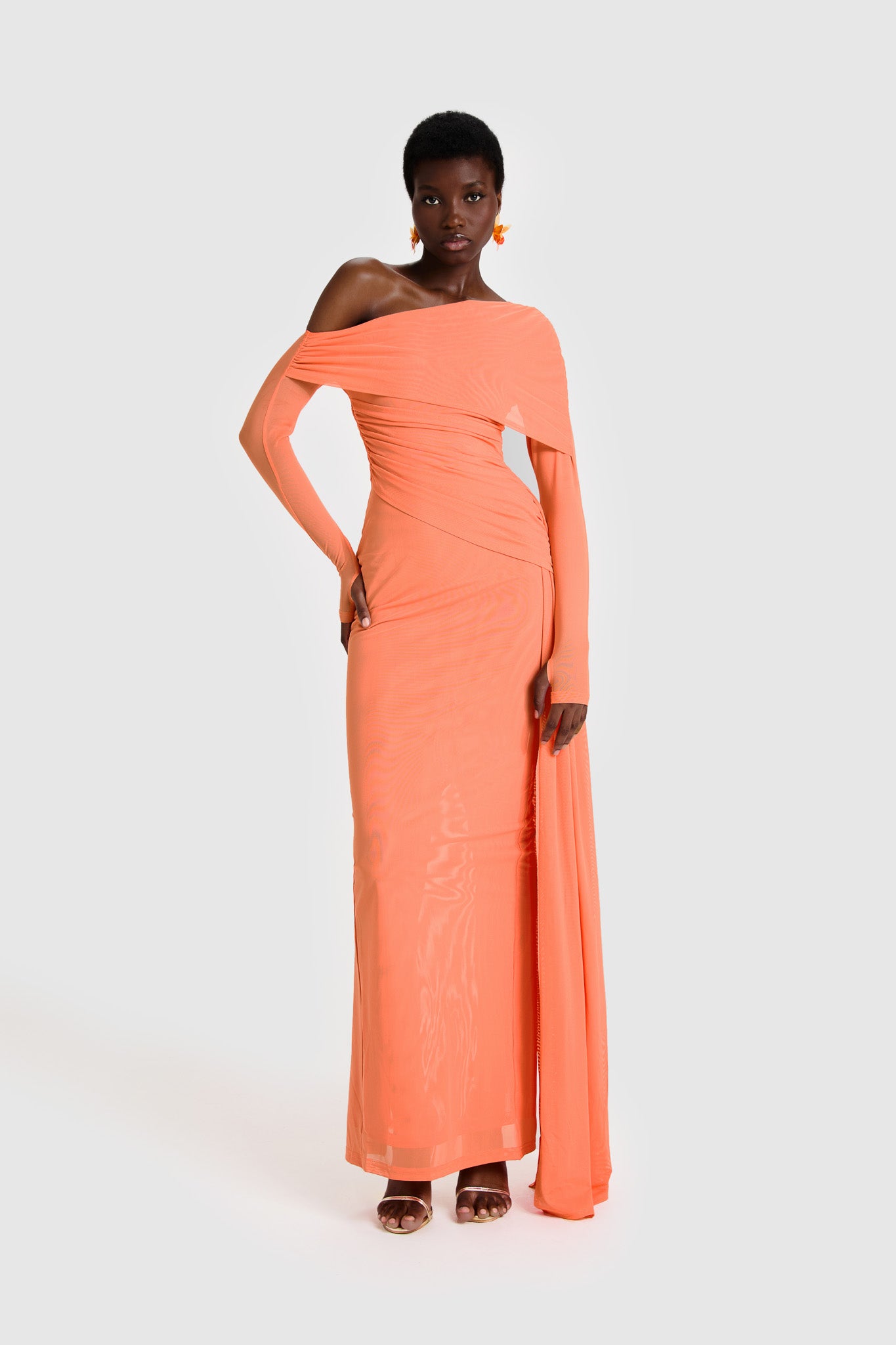 Verella Mesh Maxi - Crab Shell