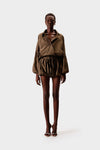 Windbreaker Balloon Short - Khaki