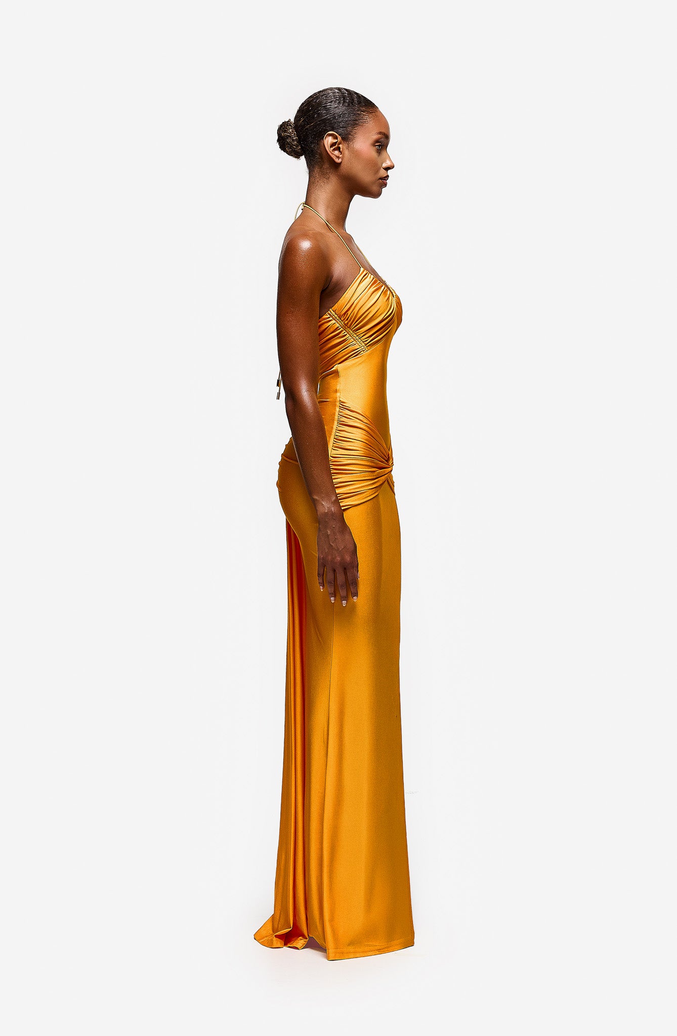 Yumaya Dress - Papaya