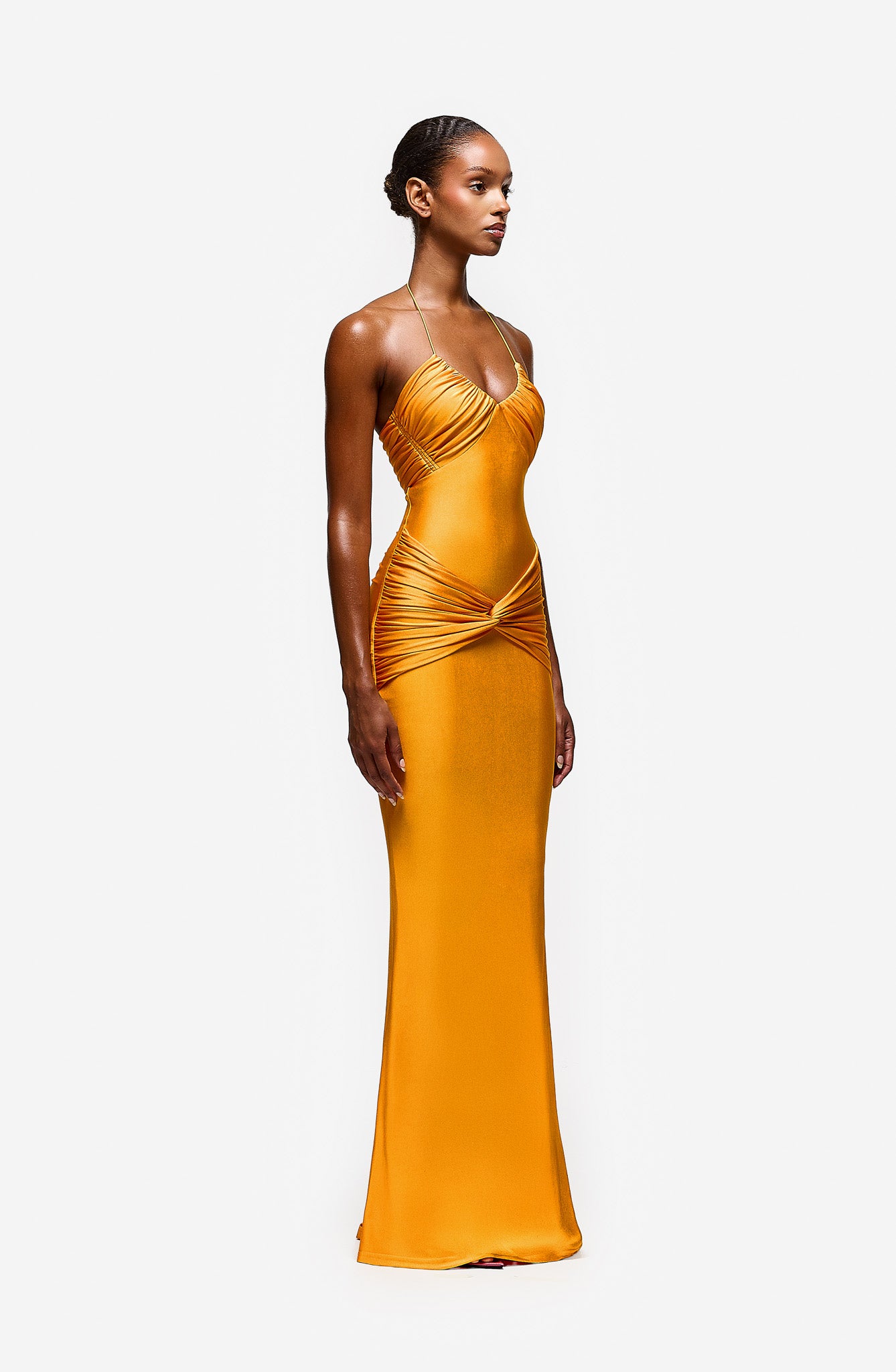 Yumaya Dress - Papaya