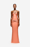 Yumaya Dress - Peach