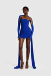 Zaya Ruched Mini - Sapphire