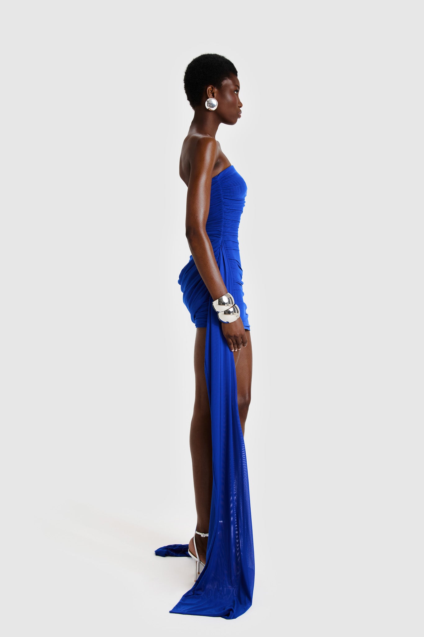 Zaya Ruched Mini - Sapphire – BBXBRAND