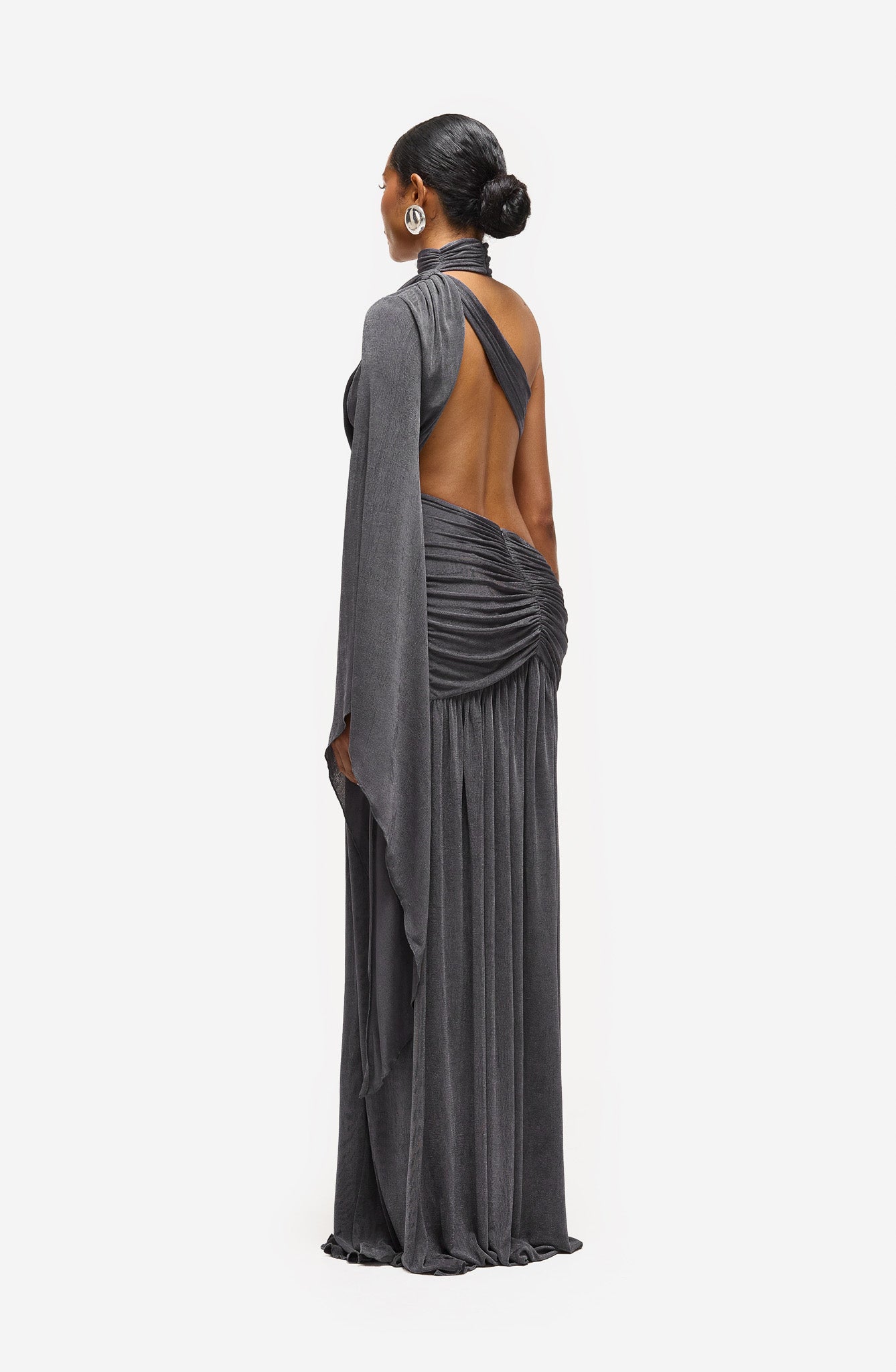 Zelle Cut Out Dress - Smokey