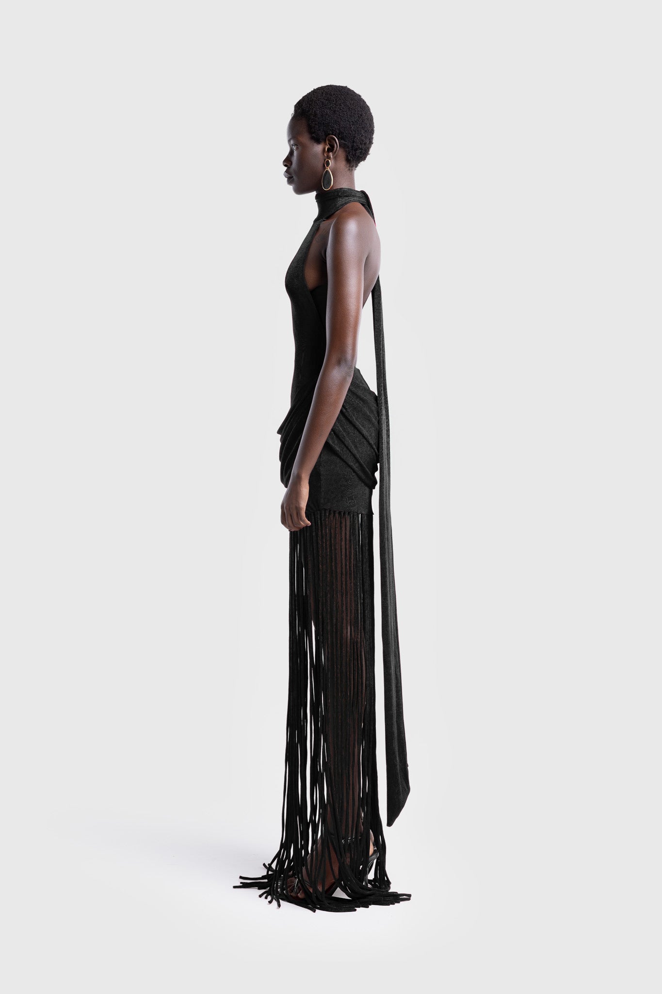 Zuma Tassel Maxi - Black