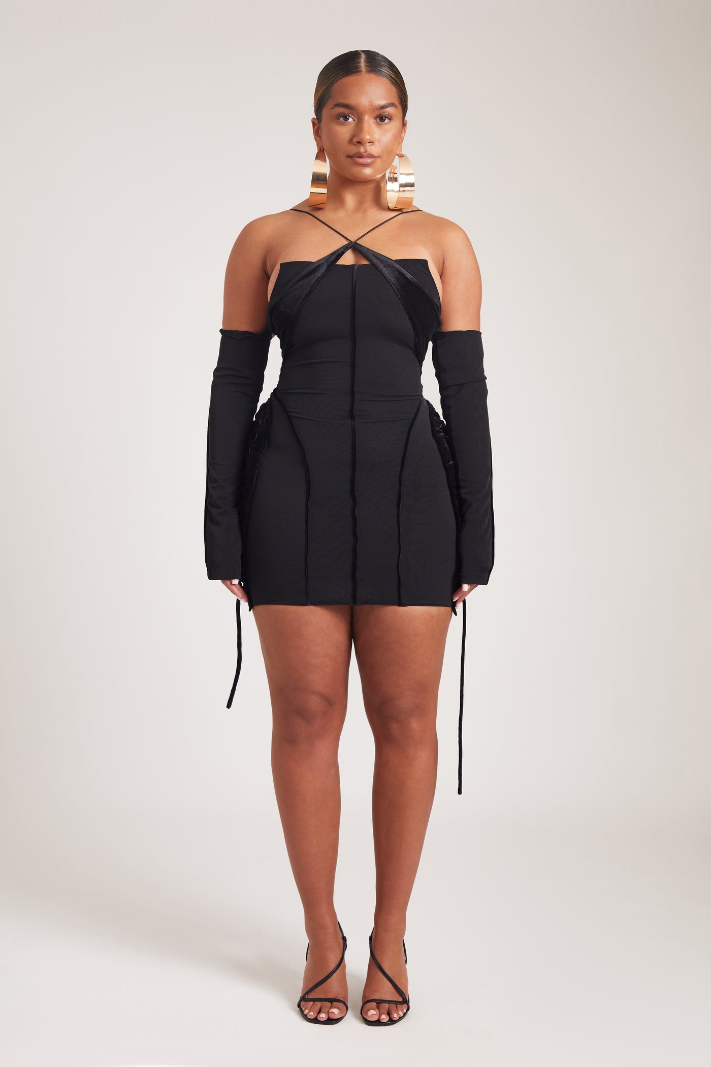 Velvet Mesh Mini - Panther