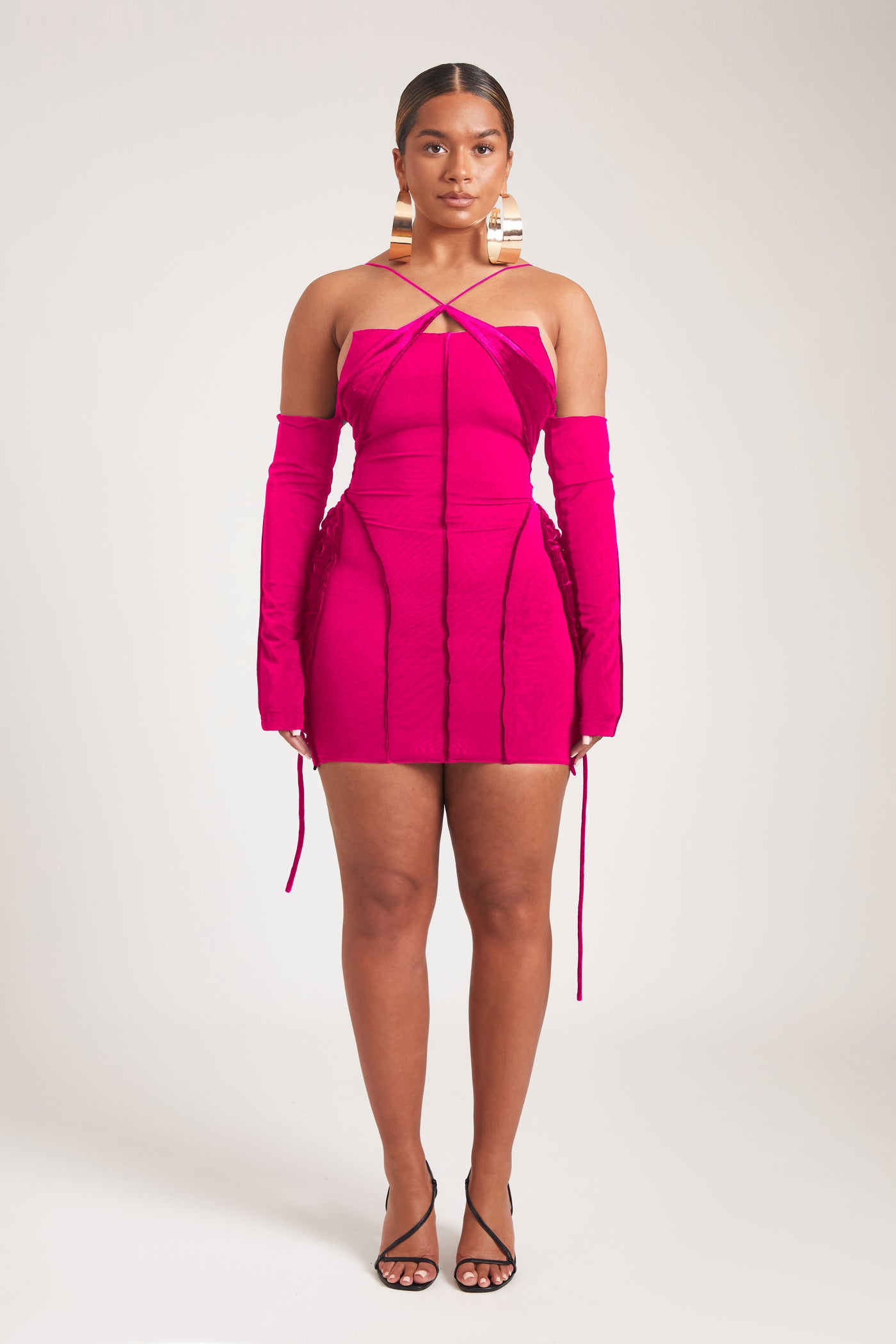 Velvet Mesh Mini - Dragonfruit