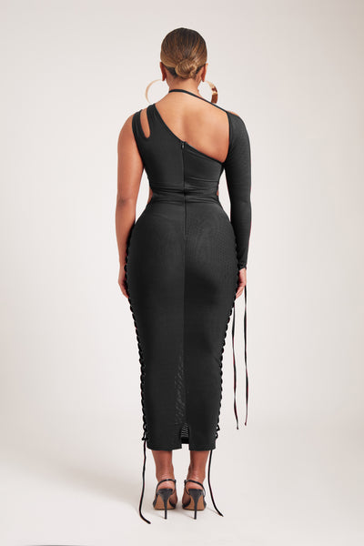 Asymmetric Mesh Maxi - Panther