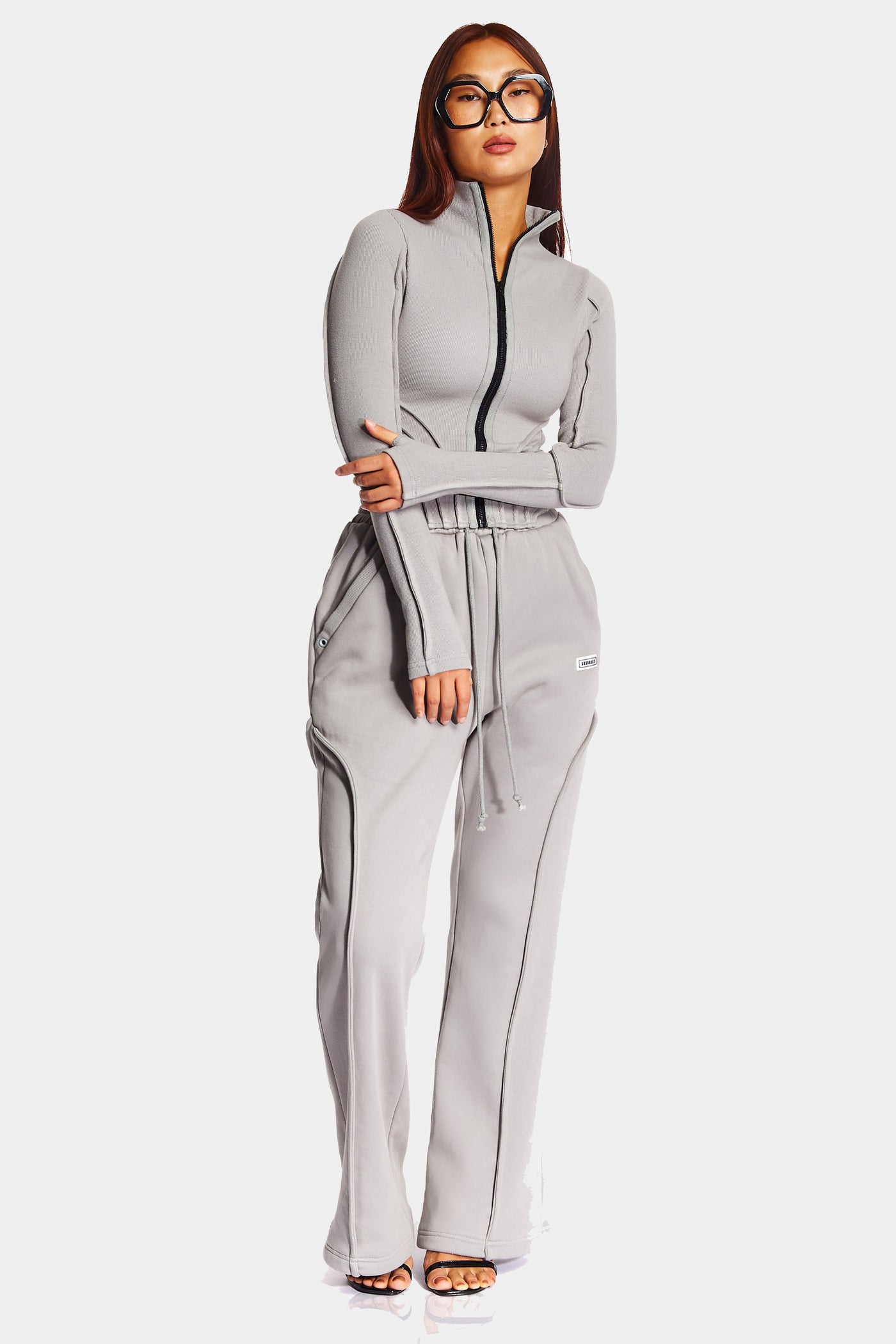 Steel Wide Leg Joggers