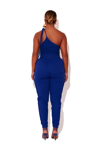 Sapphire Ribbed Cami