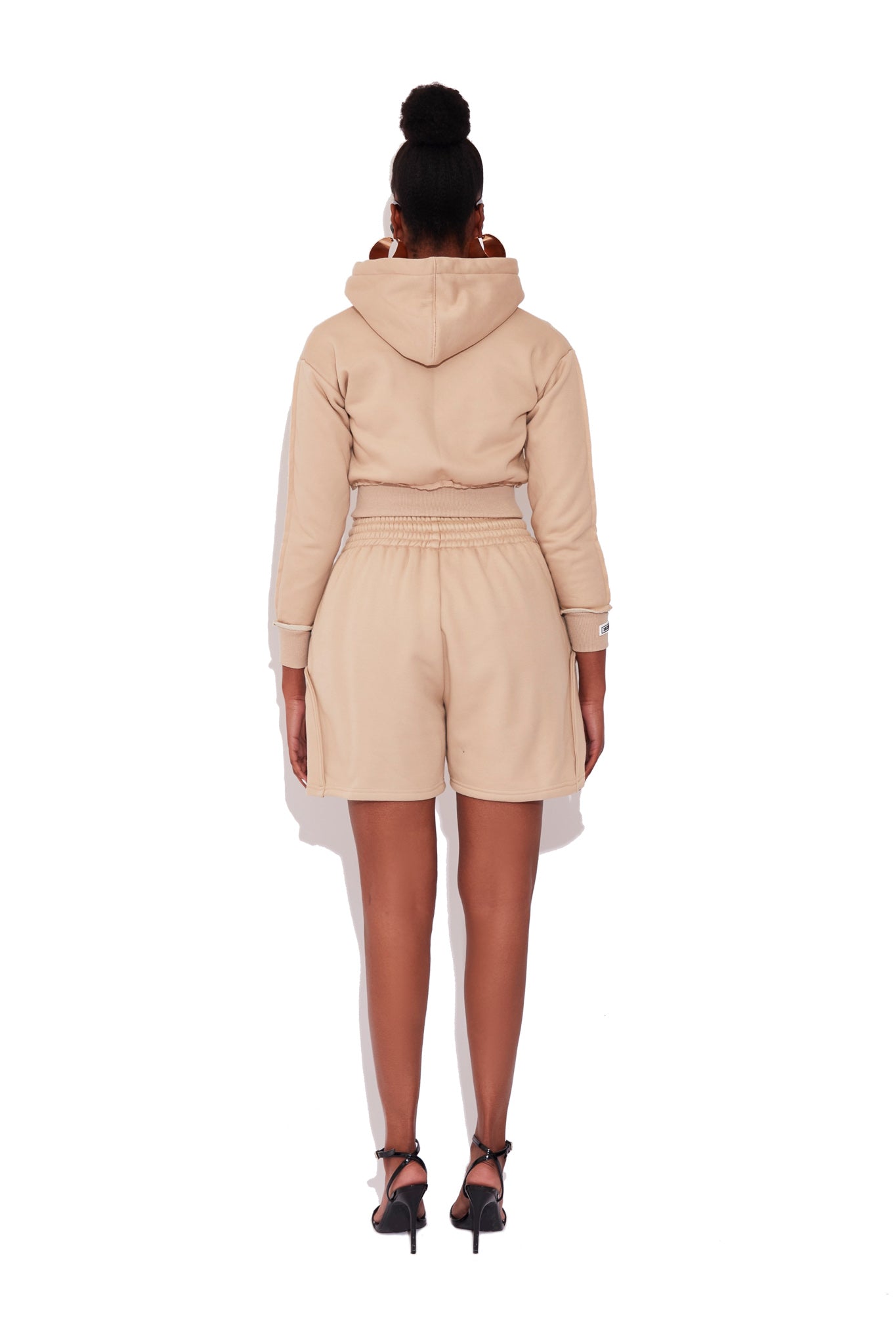 Vanillatini Cropped Hoodie