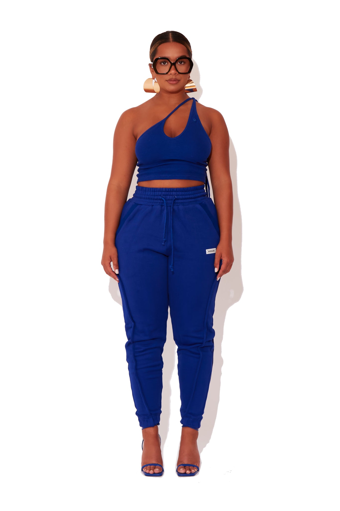 Sapphire Ribbed Cami