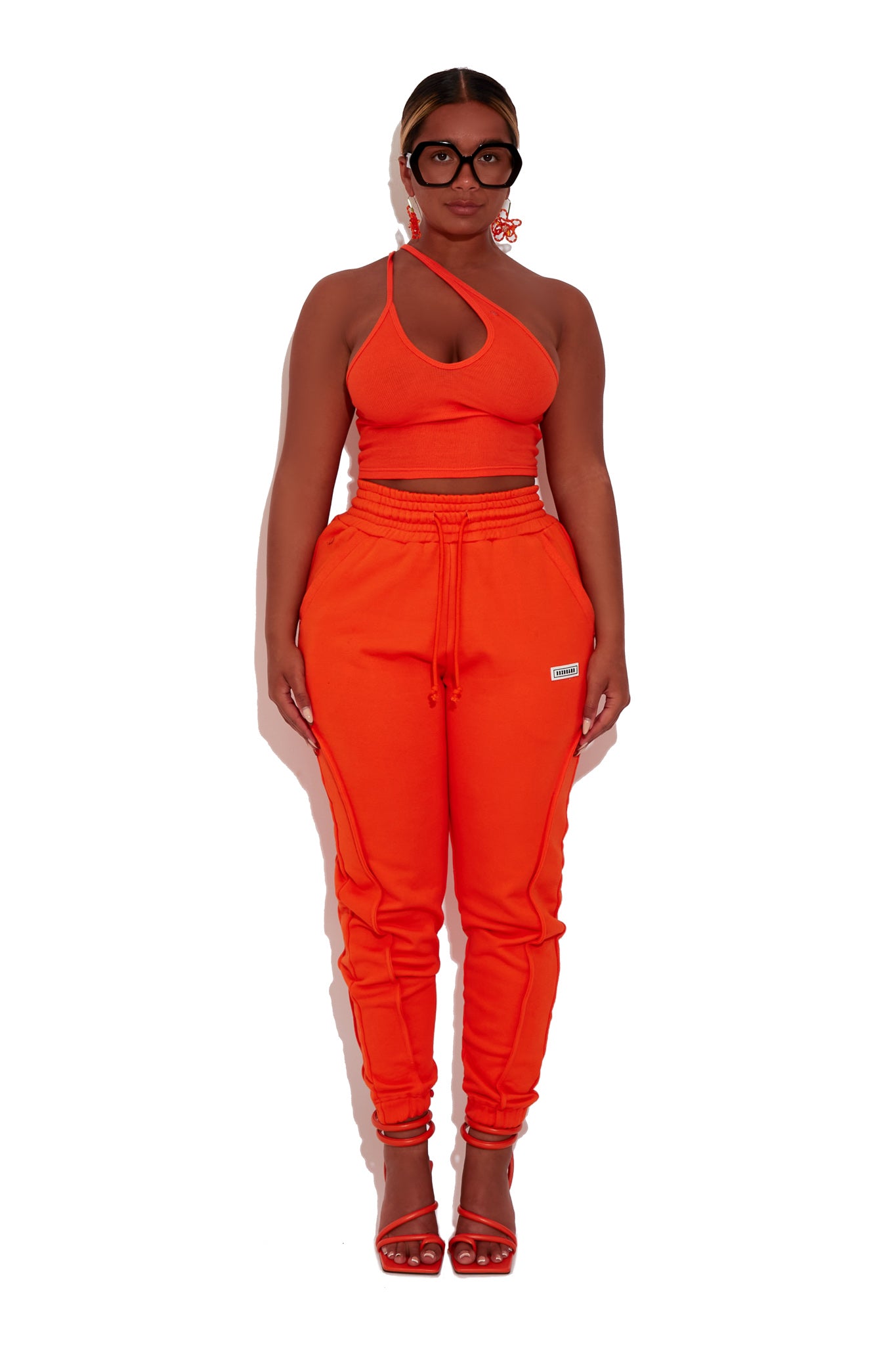 Flame Ribbed Cami