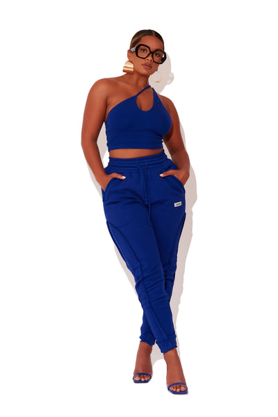 Sapphire Ribbed Cami