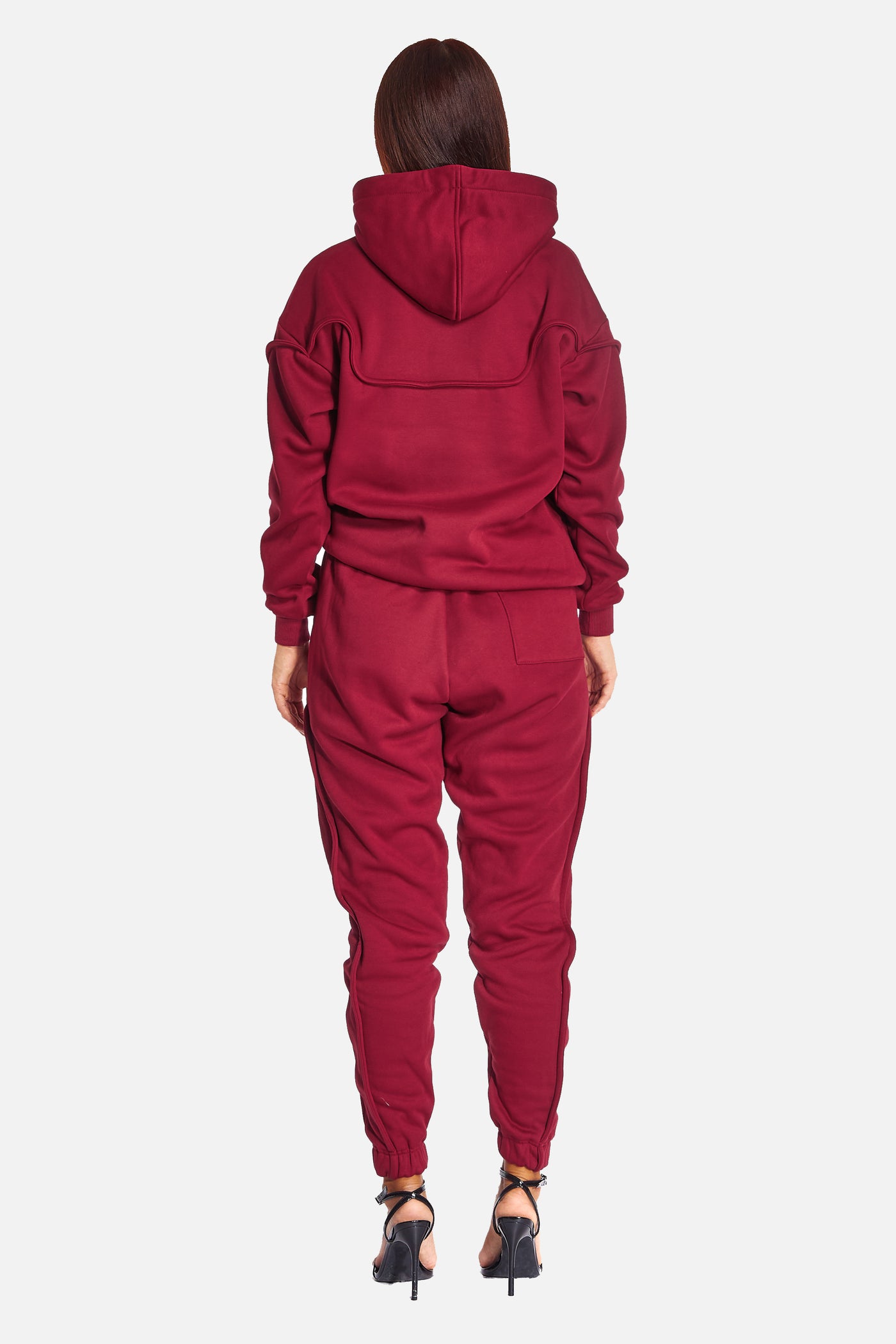 Bordeaux Logo Hoodie