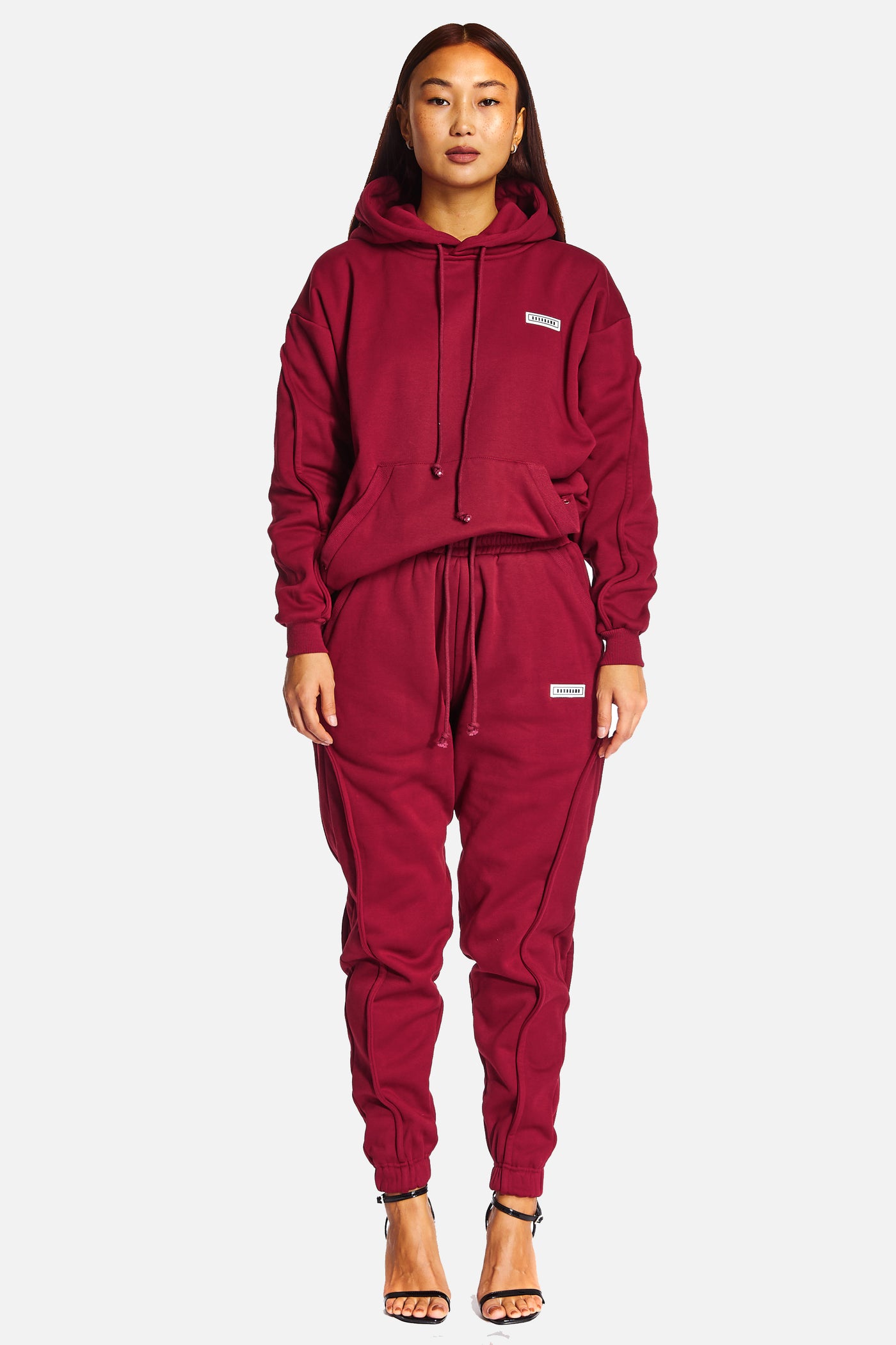 Bordeaux Logo Hoodie