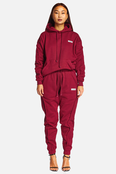 Bordeaux Logo Hoodie