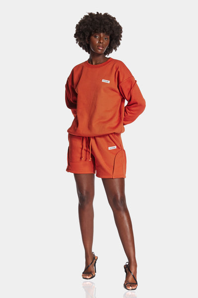 Pumpkin Spice Logo Shorts