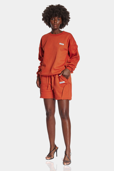Pumpkin Spice Logo Shorts
