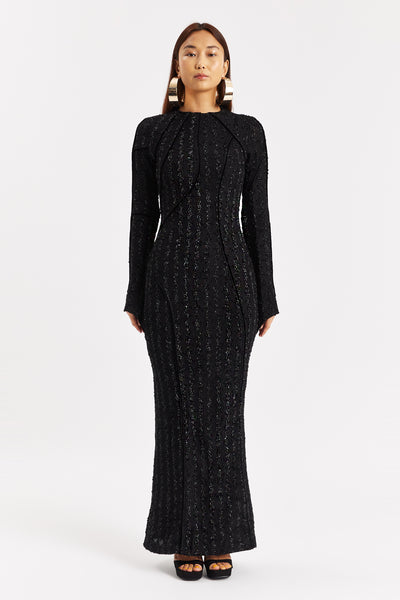 Panther Glittered Maxi