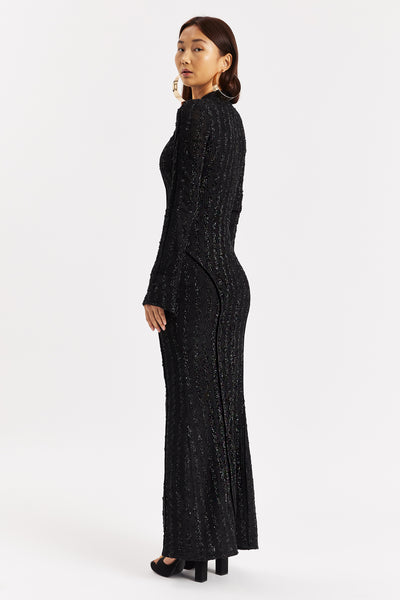 Panther Glittered Maxi