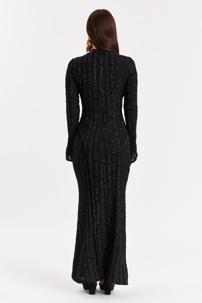 Panther Glittered Maxi