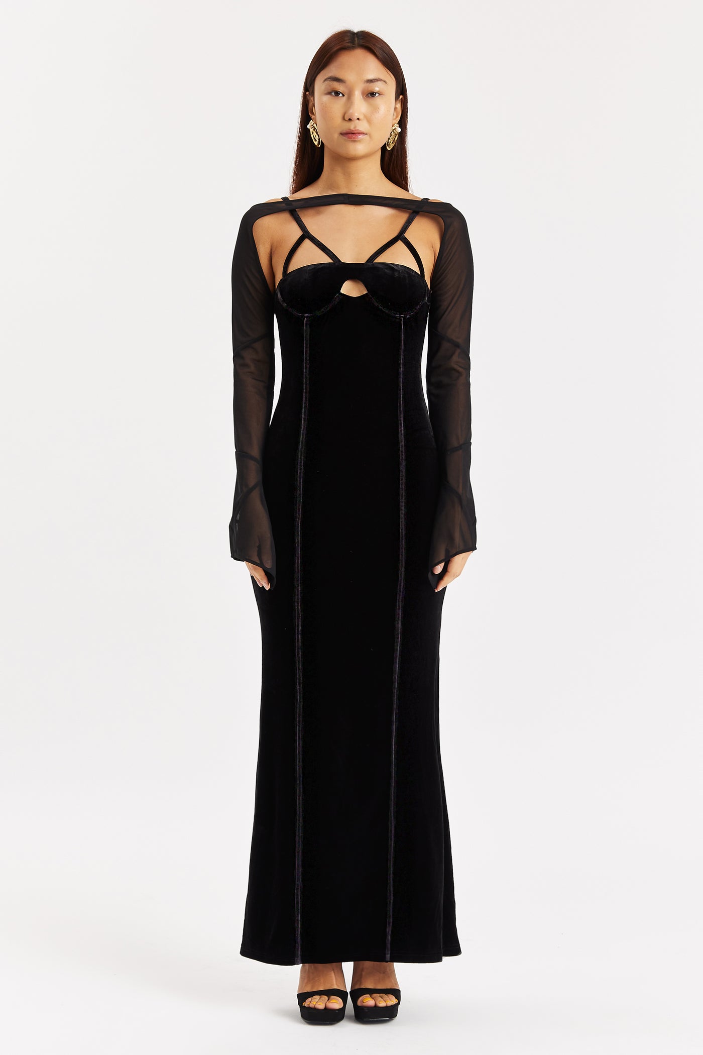 Panther Velvet Gina Gown