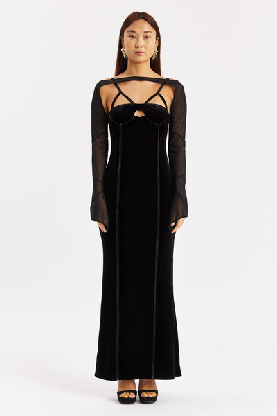 Panther Velvet Gina Gown