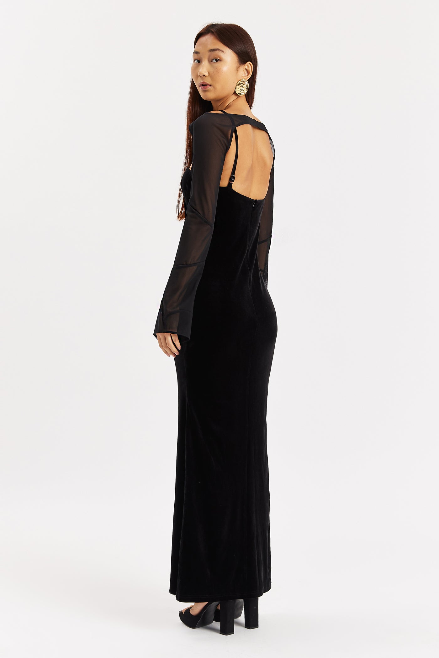Panther Velvet Gina Gown