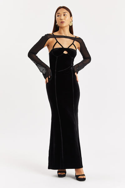 Panther Velvet Gina Gown