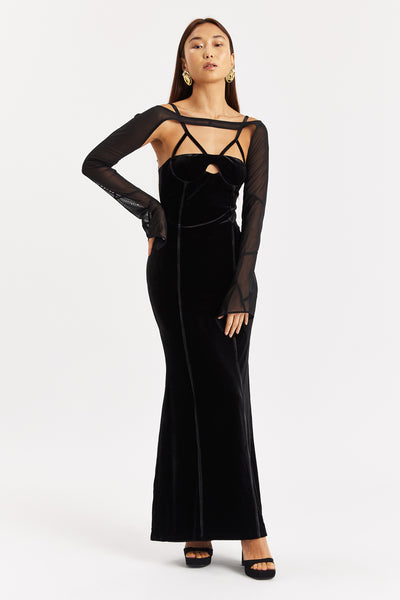 Panther Velvet Gina Gown