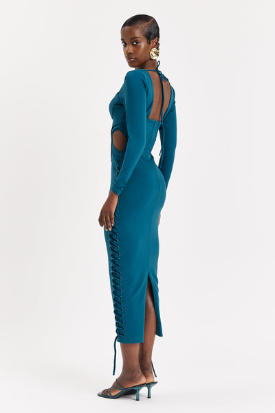 Arctic Sleeved Corset Maxi