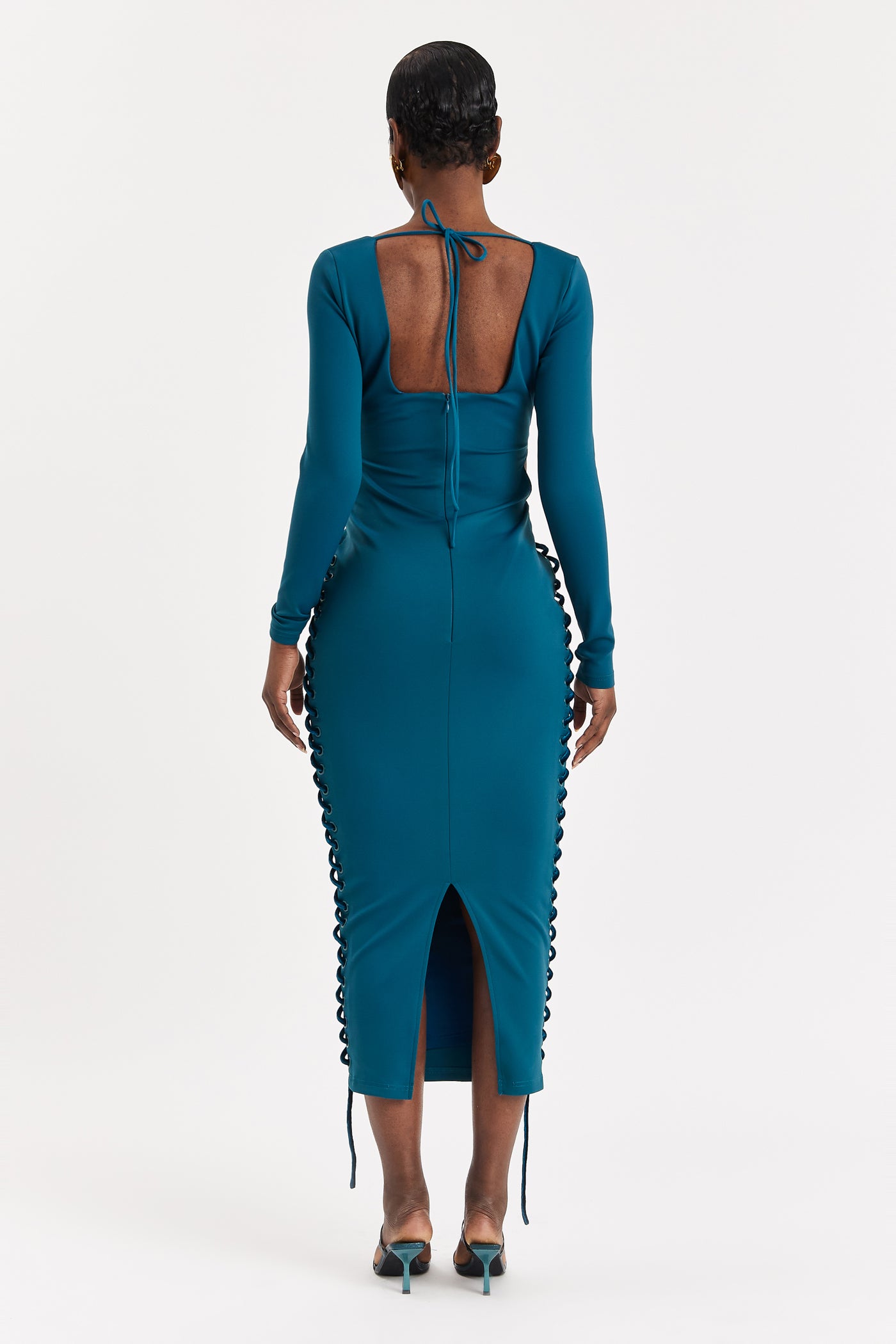 Arctic Sleeved Corset Maxi