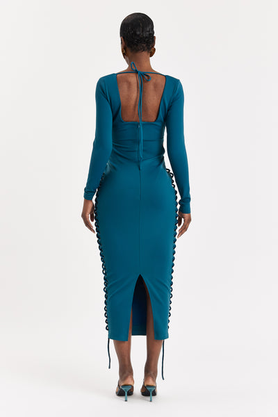 Arctic Sleeved Corset Maxi
