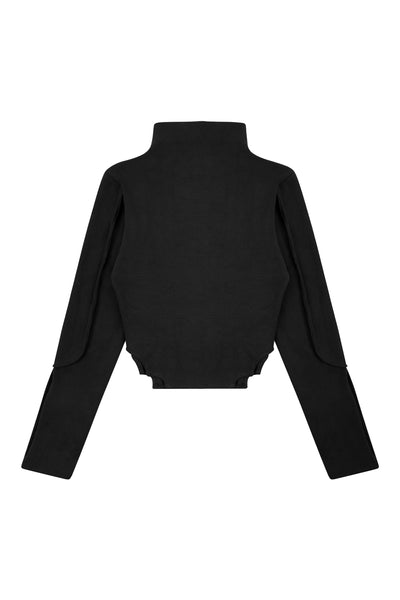 Panther Ribbed Turtleneck