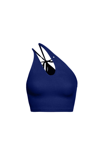 Sapphire Ribbed Cami